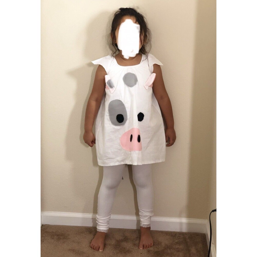 Disney MOANA PUA Halloween Costume  Handmade Tunic Child Size 7 Years